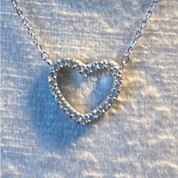 Silver Heart Necklace - Picture 2 of 4